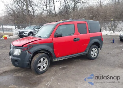 2005 Honda Element Ex z USA, uszkodzony, nr VIN 5J6YH28635L004883